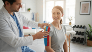 Ist Kinesiotape in der Physiotherapie üblich?