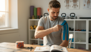 Kann ein Laie Kinesiotape richtig anwenden?