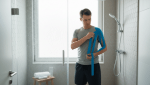 Kann man mit Kinesiotape duschen?