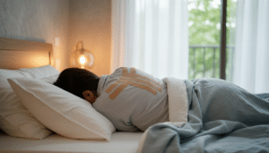 Kann man mit Kinesiotape schlafen?